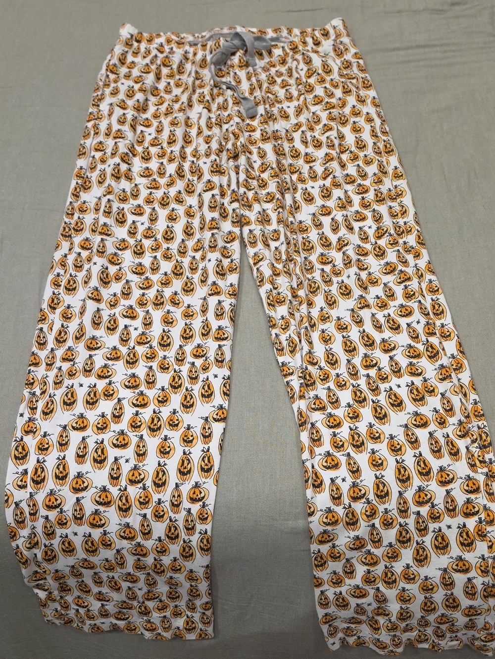 Burt's Bees Baby Pumpkin Halloween Pajama Pants Medium